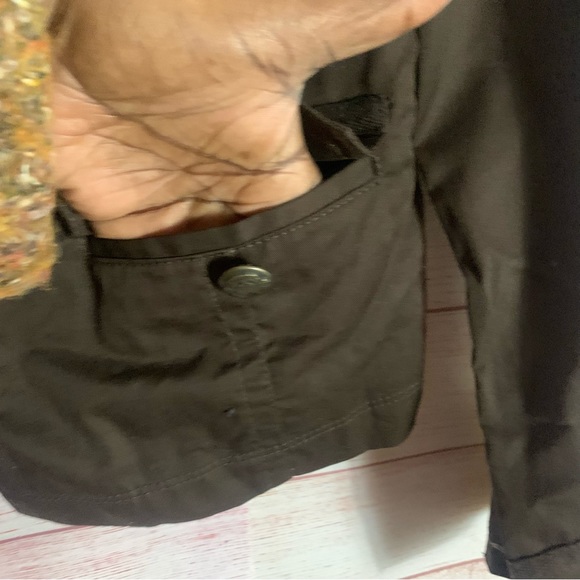 Apt.9 NWT BROWN Military Jean Jacket‎ - Picture 5 of 6